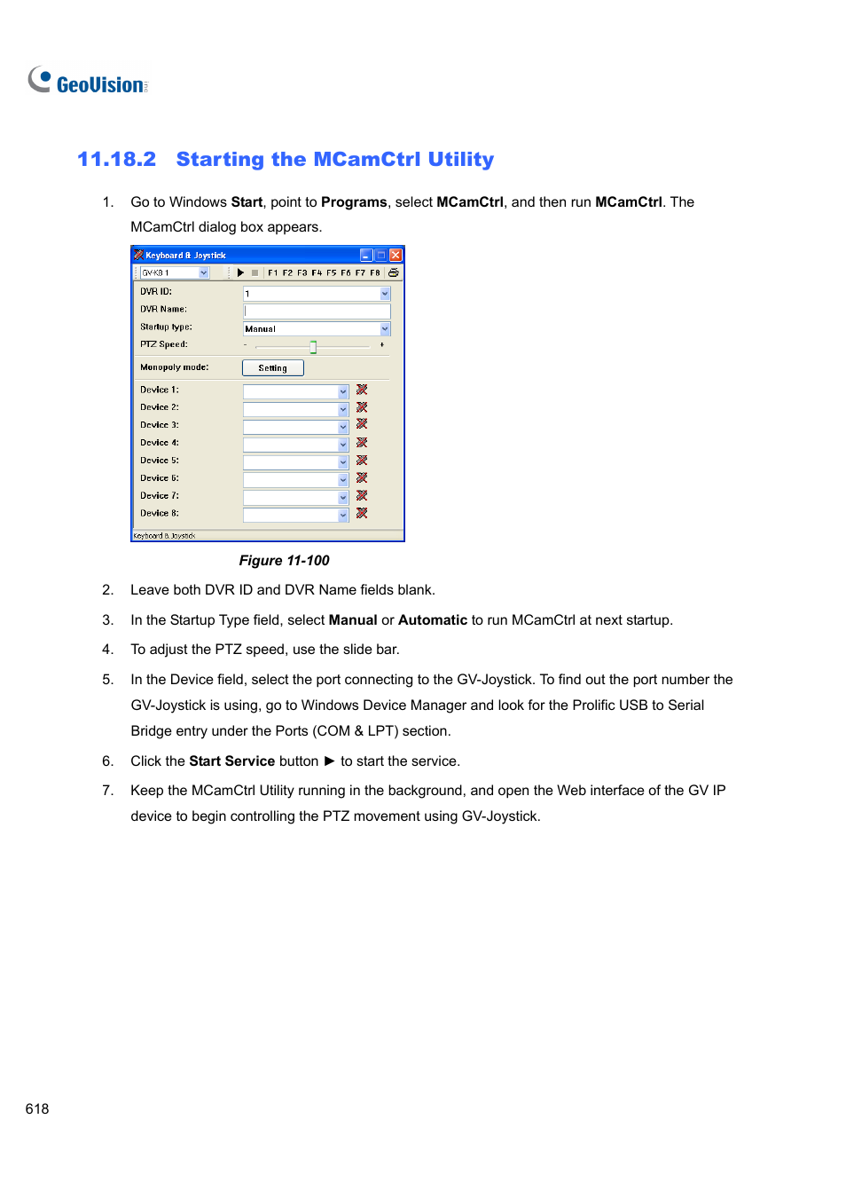 2 starting the mcamctrl utility | CCTV Camera Pros Geovision 8.4 Multicam Digital Surveillance System User Manual | Page 634 / 648