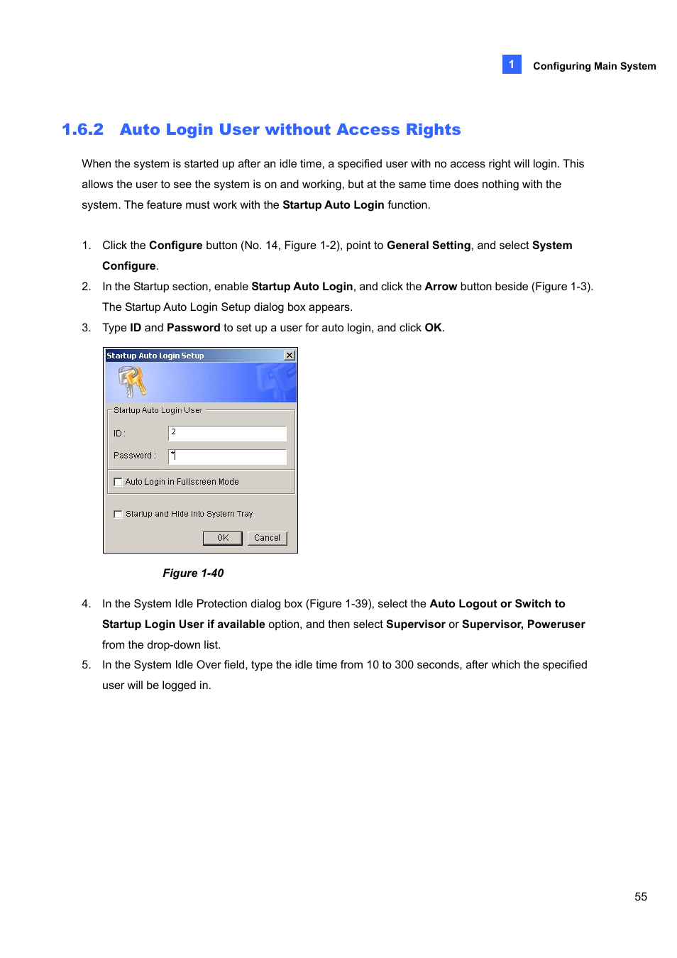 2 auto login user without access rights | CCTV Camera Pros Geovision 8.4 Multicam Digital Surveillance System User Manual | Page 71 / 648