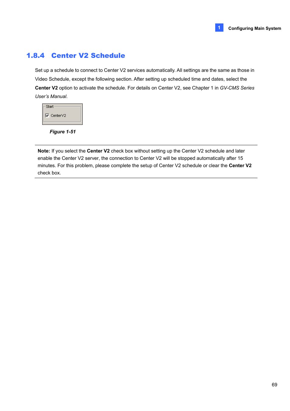4 center v2 schedule | CCTV Camera Pros Geovision 8.4 Multicam Digital Surveillance System User Manual | Page 85 / 648