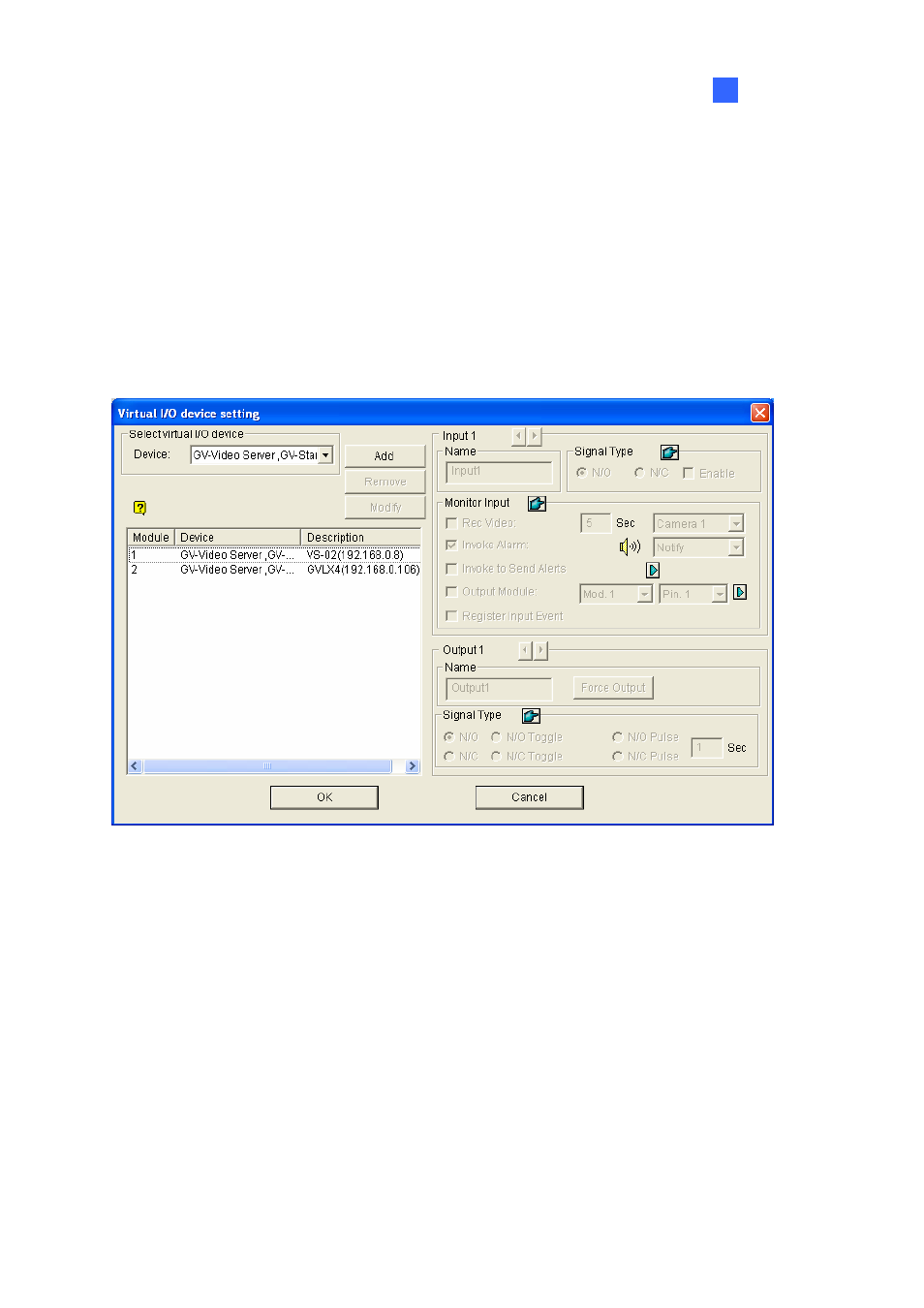 Virtual i/o control | CCTV Camera Pros Geovision 8.2 Multicam Digital Surveillance System User Manual | Page 169 / 445