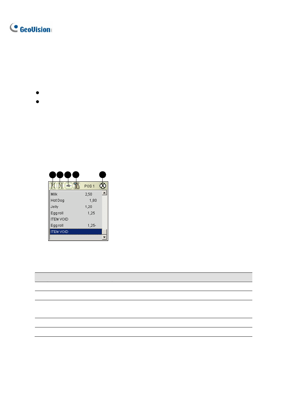 Pos live view, The pos live view window | CCTV Camera Pros Geovision 8.2 Multicam Digital Surveillance System User Manual | Page 184 / 445