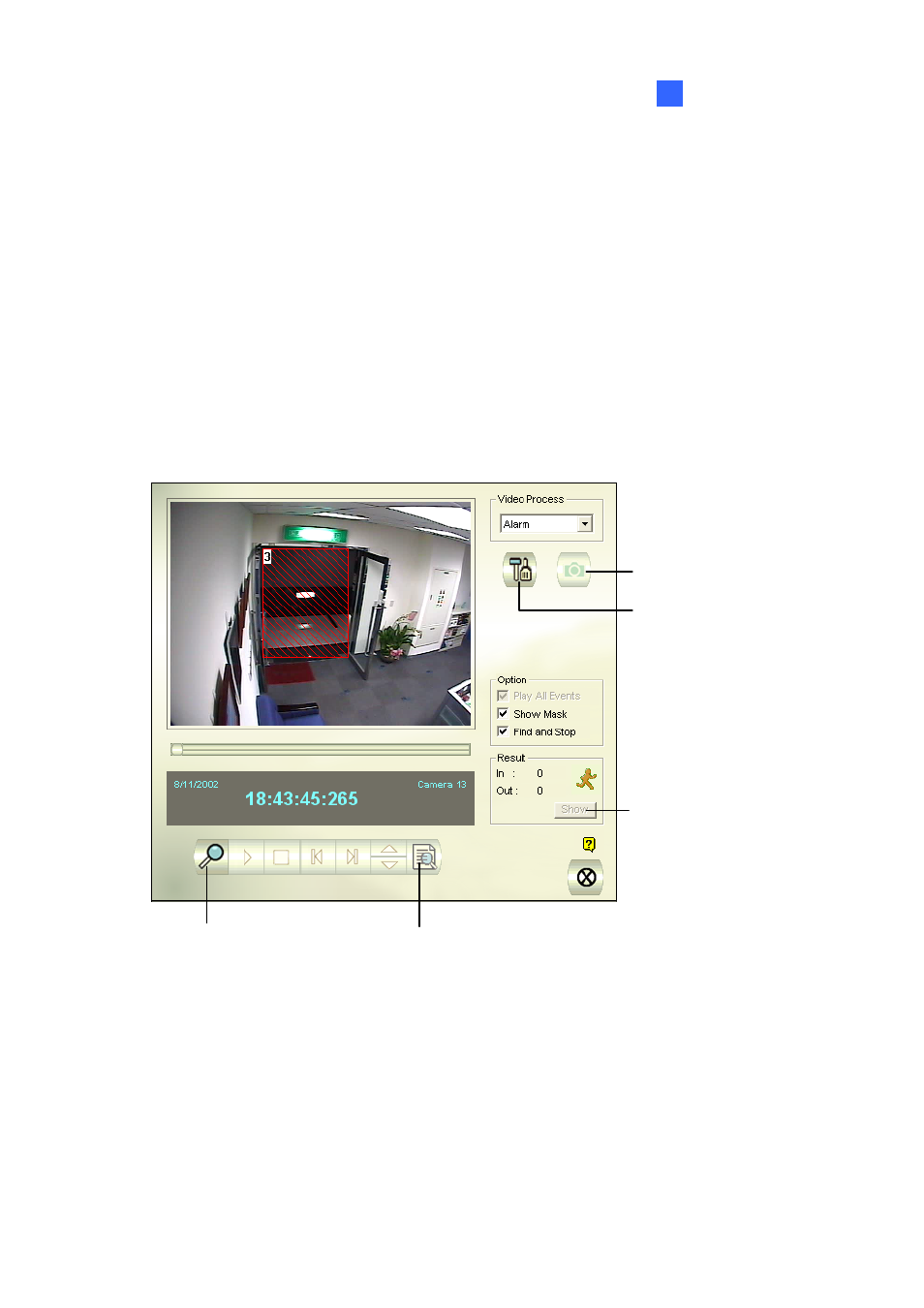 Object search | CCTV Camera Pros Geovision 8.2 Multicam Digital Surveillance System User Manual | Page 205 / 445