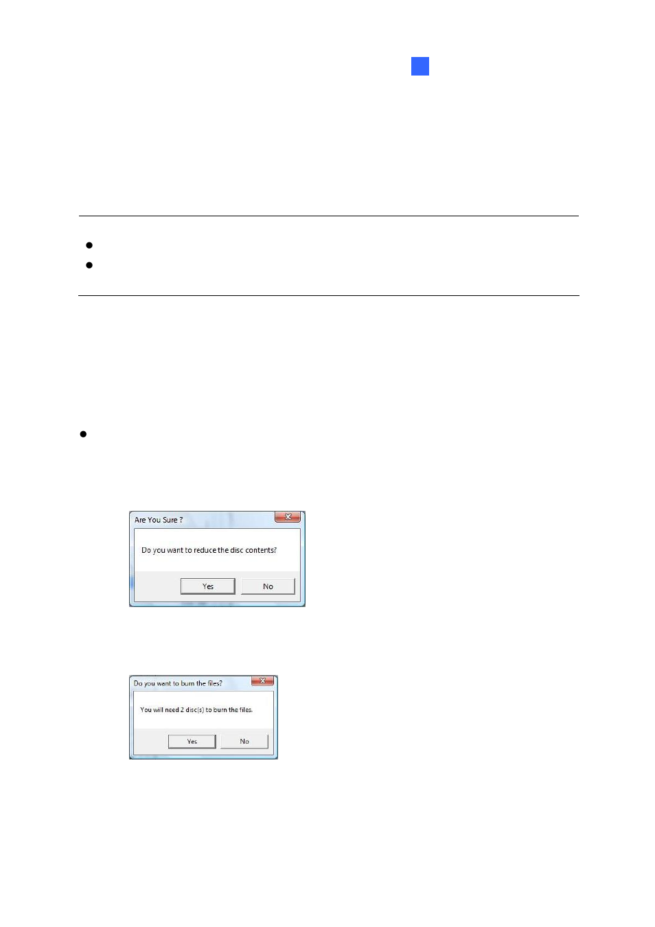 Splitting files for backup onto multiple discs | CCTV Camera Pros Geovision 8.2 Multicam Digital Surveillance System User Manual | Page 247 / 445