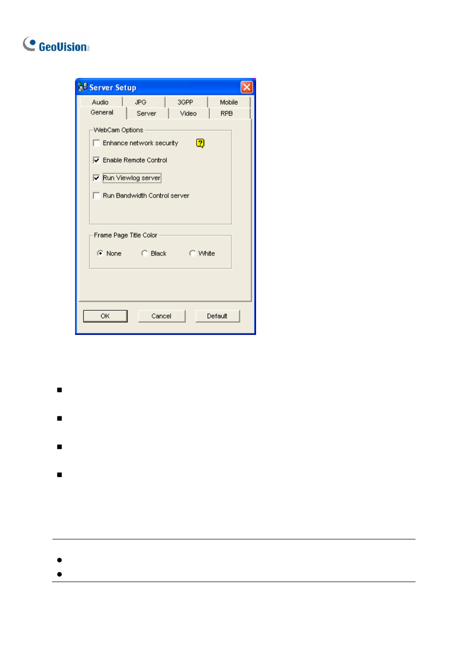 CCTV Camera Pros Geovision 8.2 Multicam Digital Surveillance System User Manual | Page 258 / 445