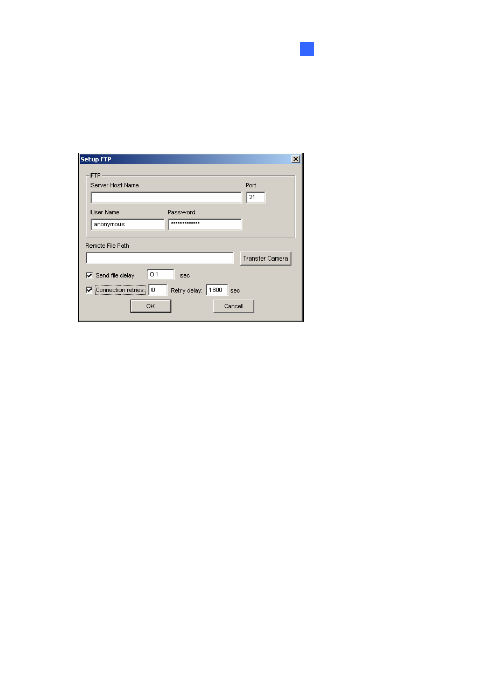 Ftp server settings | CCTV Camera Pros Geovision 8.2 Multicam Digital Surveillance System User Manual | Page 269 / 445