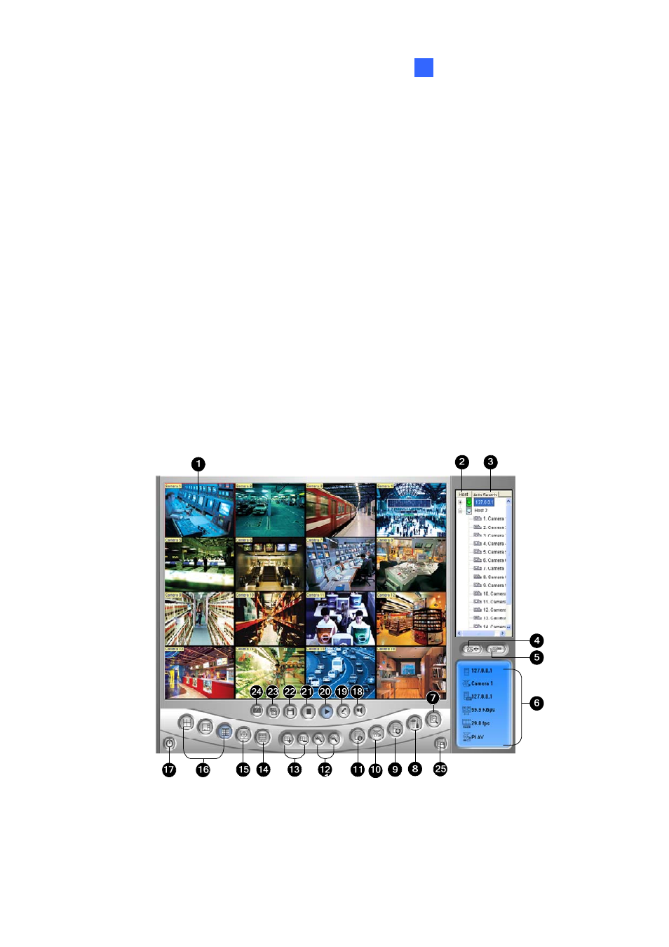 Multi view mpeg4 encoder viewer, Starting multiview, Starting multi view | CCTV Camera Pros Geovision 8.2 Multicam Digital Surveillance System User Manual | Page 287 / 445