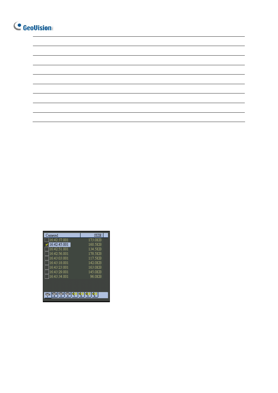 Searching and playing back recorded files | CCTV Camera Pros Geovision 8.2 Multicam Digital Surveillance System User Manual | Page 302 / 445