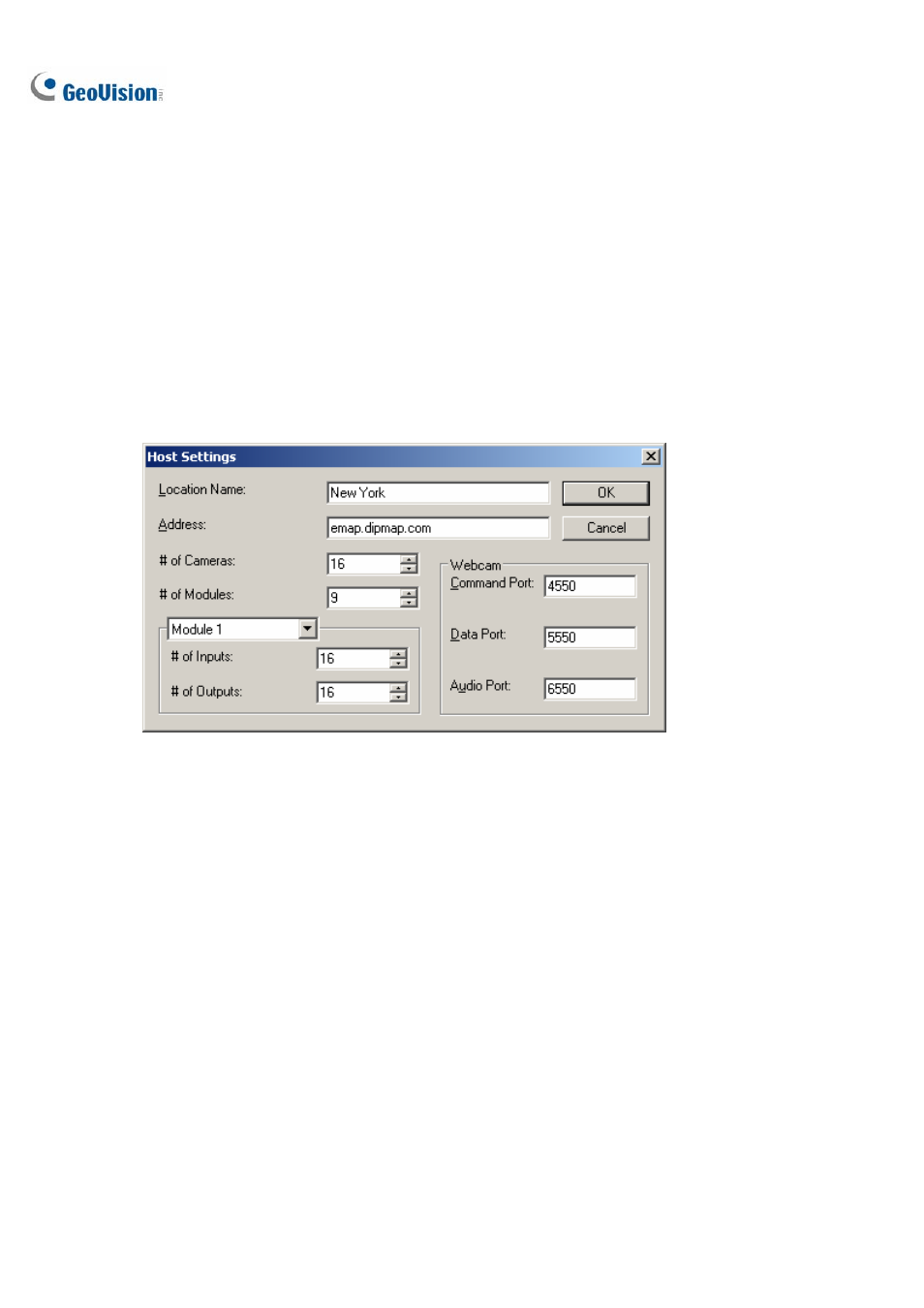 Creating an e-map file for a remote host | CCTV Camera Pros Geovision 8.2 Multicam Digital Surveillance System User Manual | Page 328 / 445