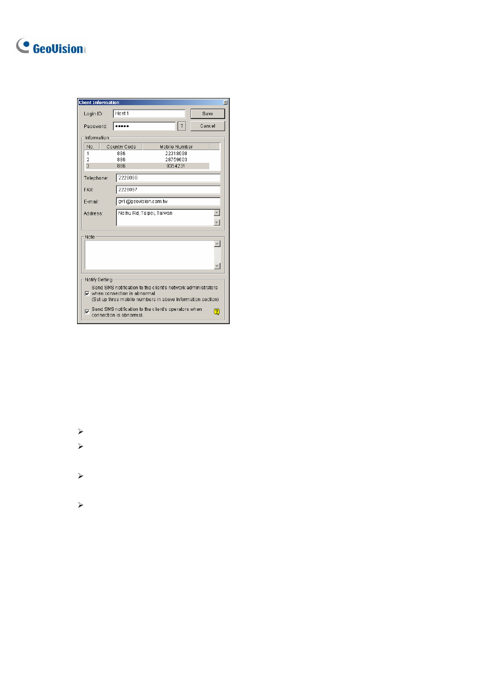 CCTV Camera Pros Geovision 8.2 Multicam Digital Surveillance System User Manual | Page 358 / 445