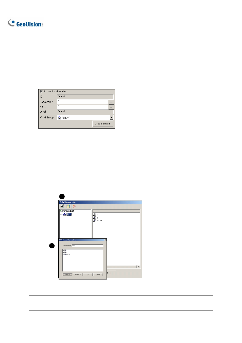 Editing a user | CCTV Camera Pros Geovision 8.2 Multicam Digital Surveillance System User Manual | Page 390 / 445