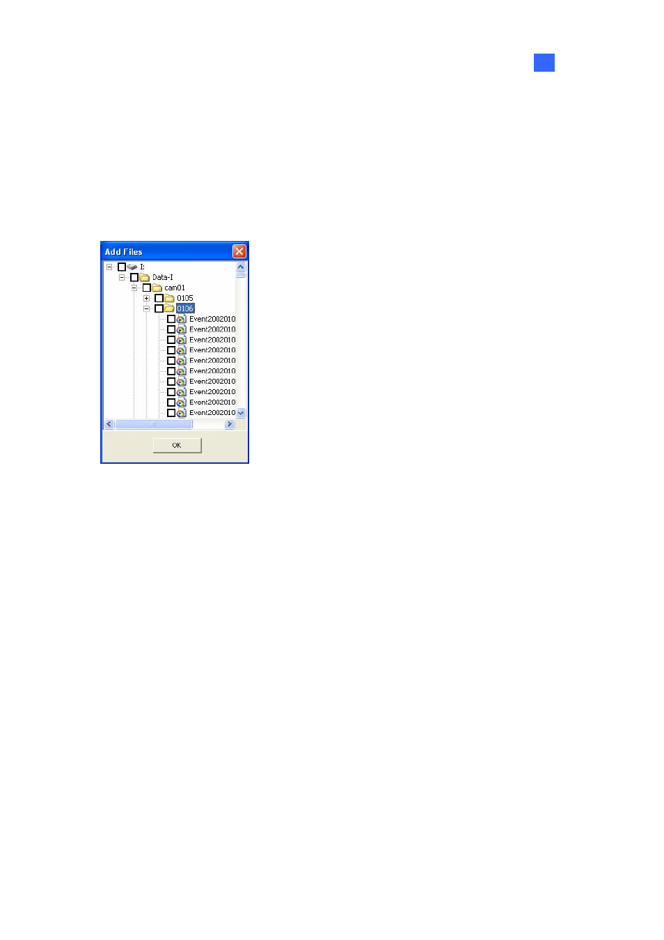 Manually adding files for backup | CCTV Camera Pros Geovision 8.2 Multicam Digital Surveillance System User Manual | Page 417 / 445