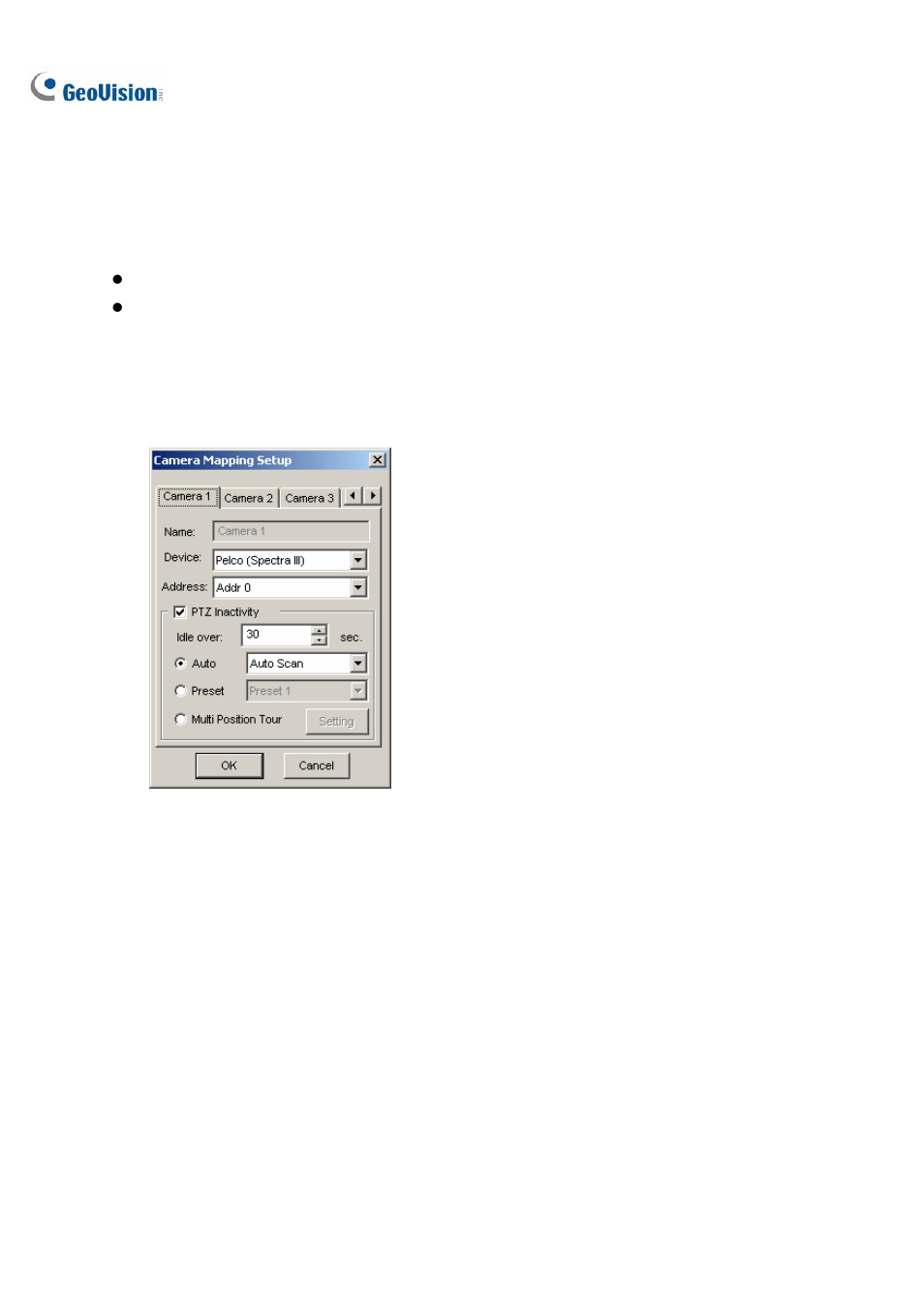 Mapping ptz cameras | CCTV Camera Pros Geovision 8.2 Multicam Digital Surveillance System User Manual | Page 50 / 445