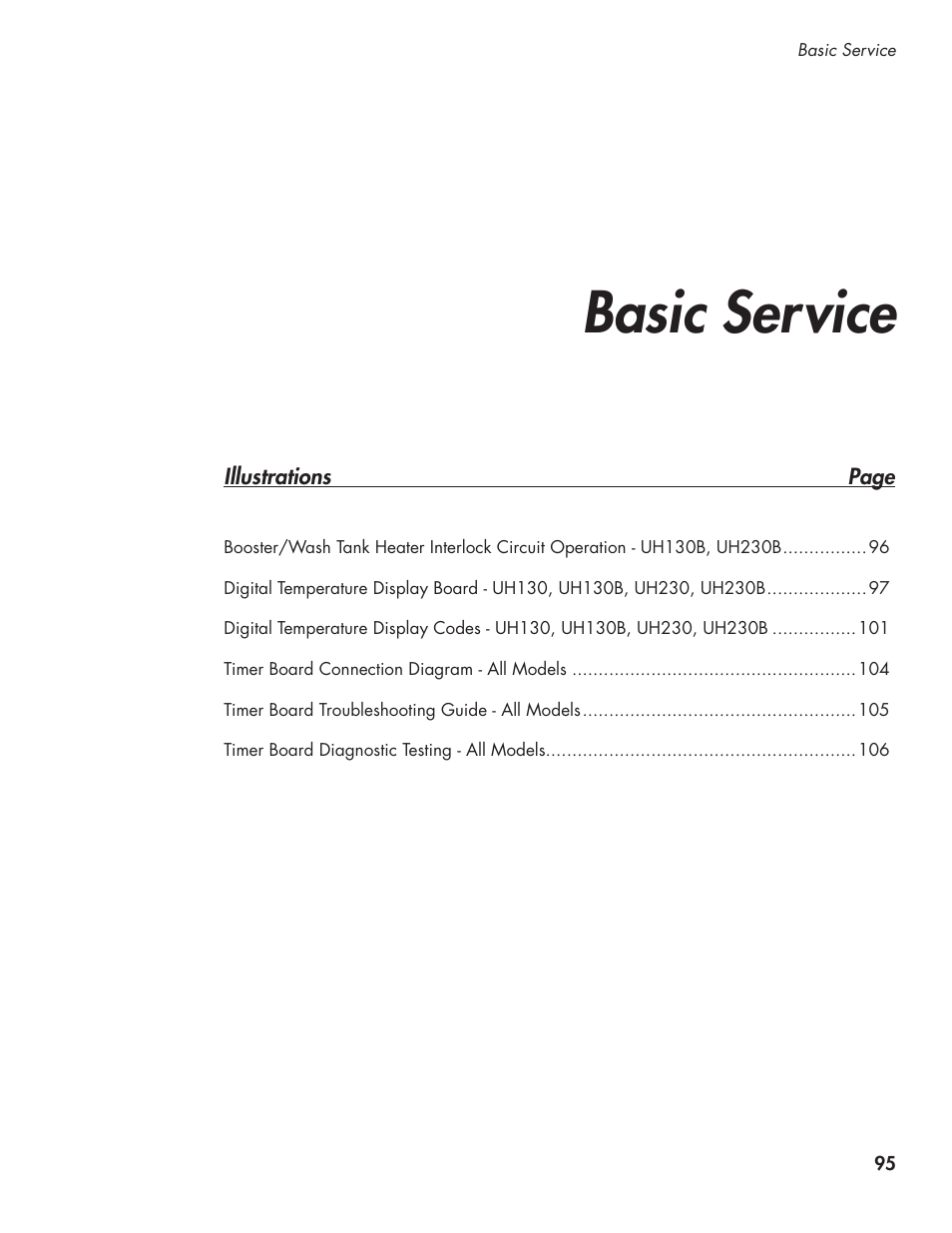 Basic service | CHAMPION UL-130 Manual User Manual | Page 105 / 116