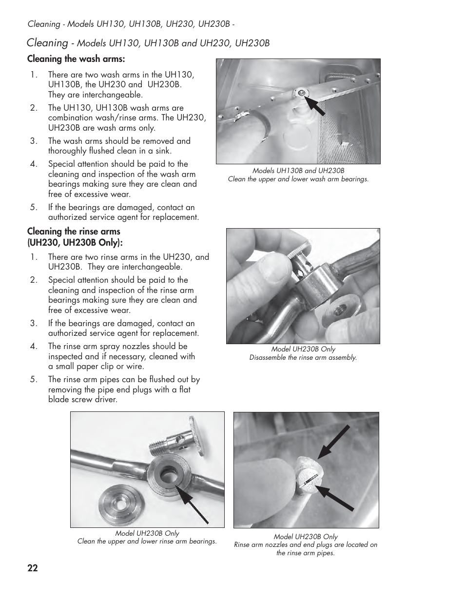 Cleaning | CHAMPION UL-130 Manual User Manual | Page 32 / 116