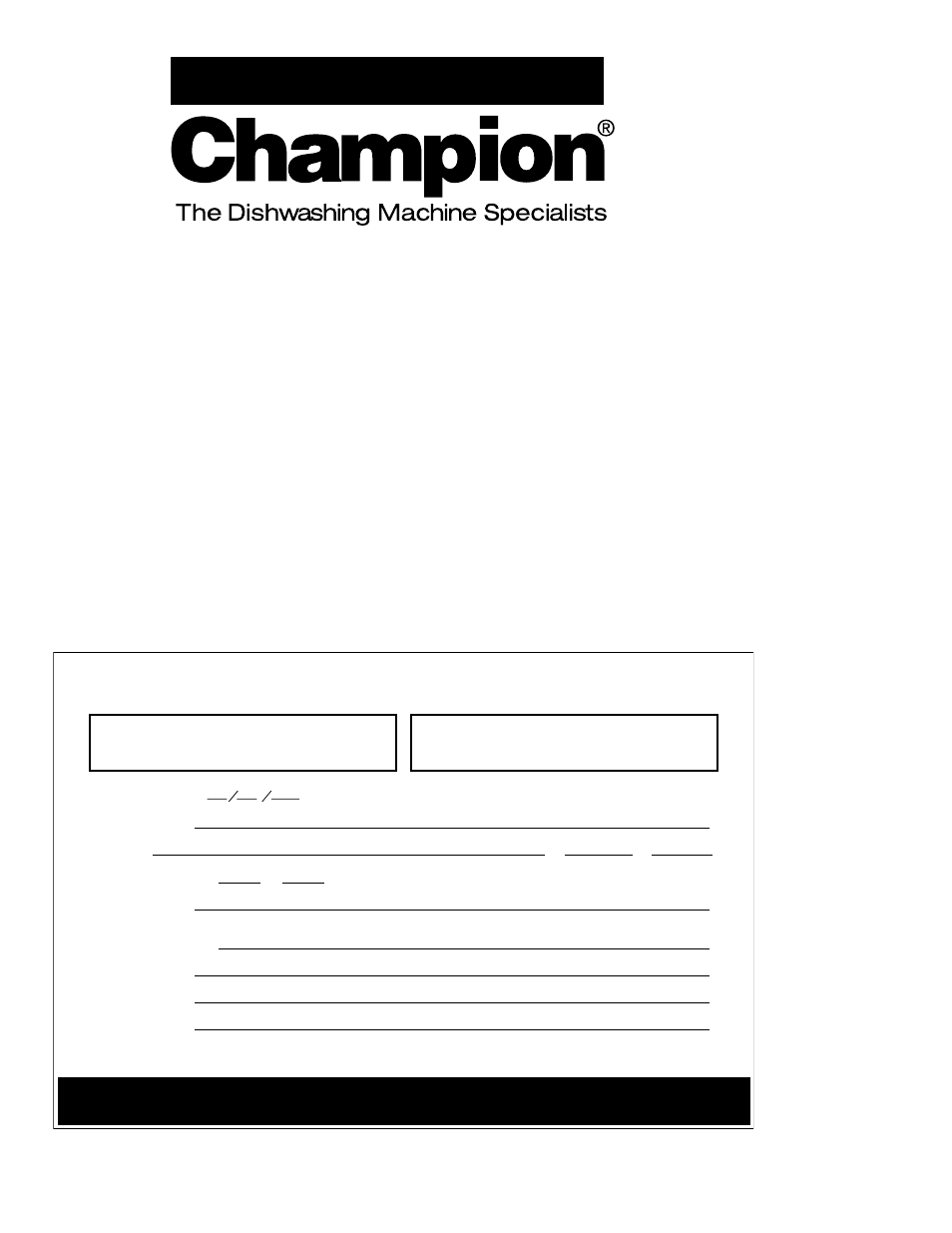 Product registration by fax, Important important | CHAMPION UL-130 Manual User Manual | Page 4 / 116