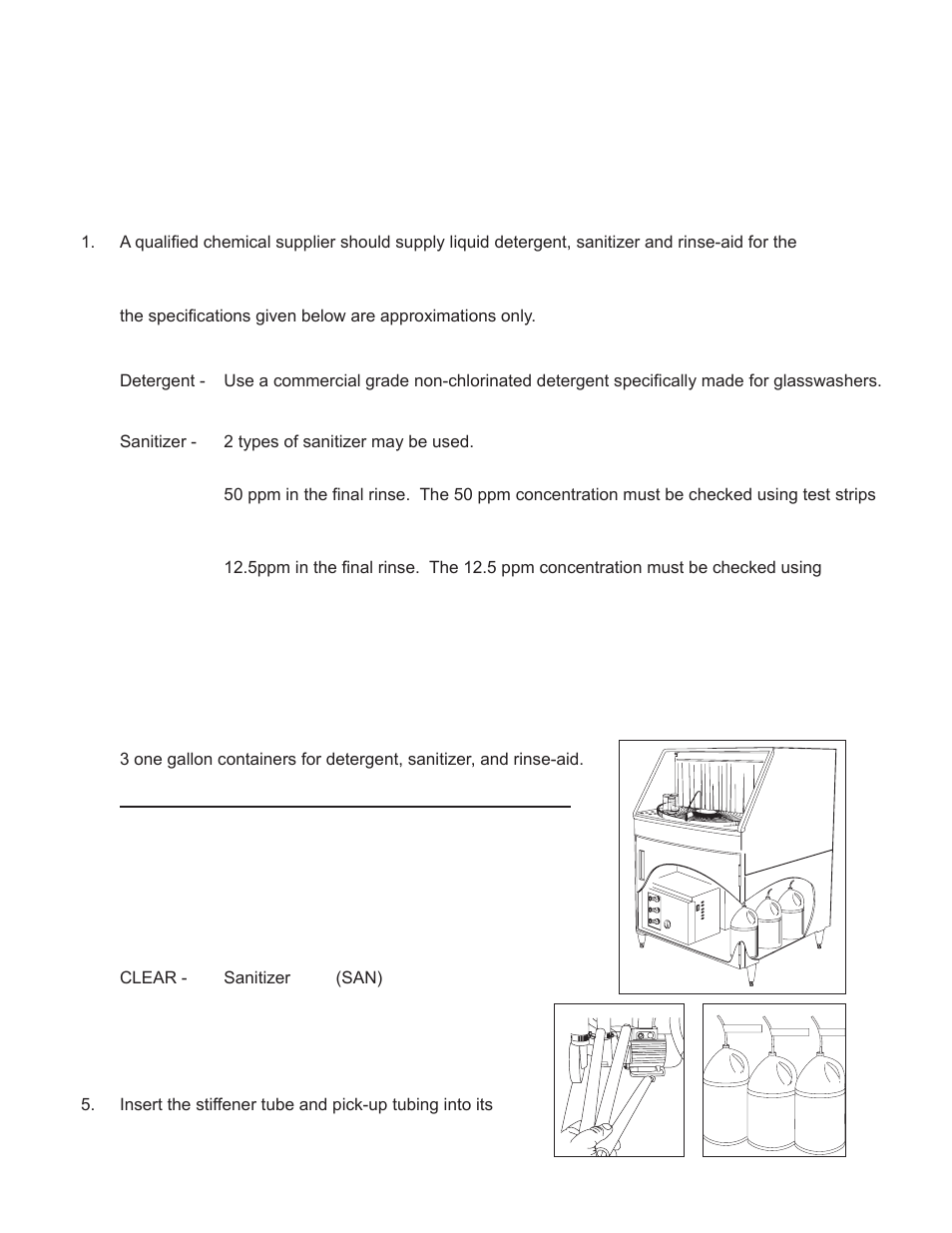 Installation, Chemicals | CHAMPION CG Manual User Manual | Page 12 / 50