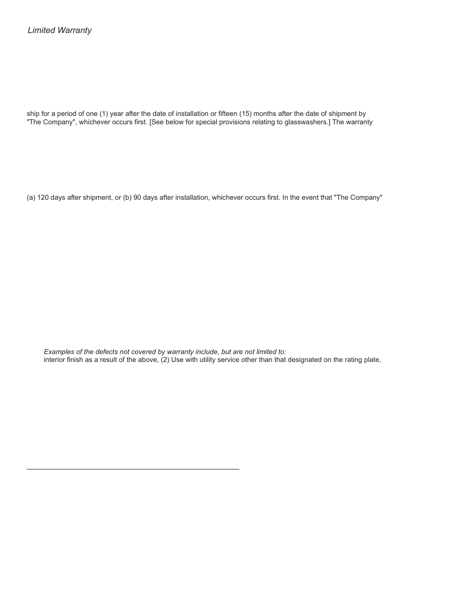 Limited warranty | CHAMPION CG Manual User Manual | Page 8 / 50