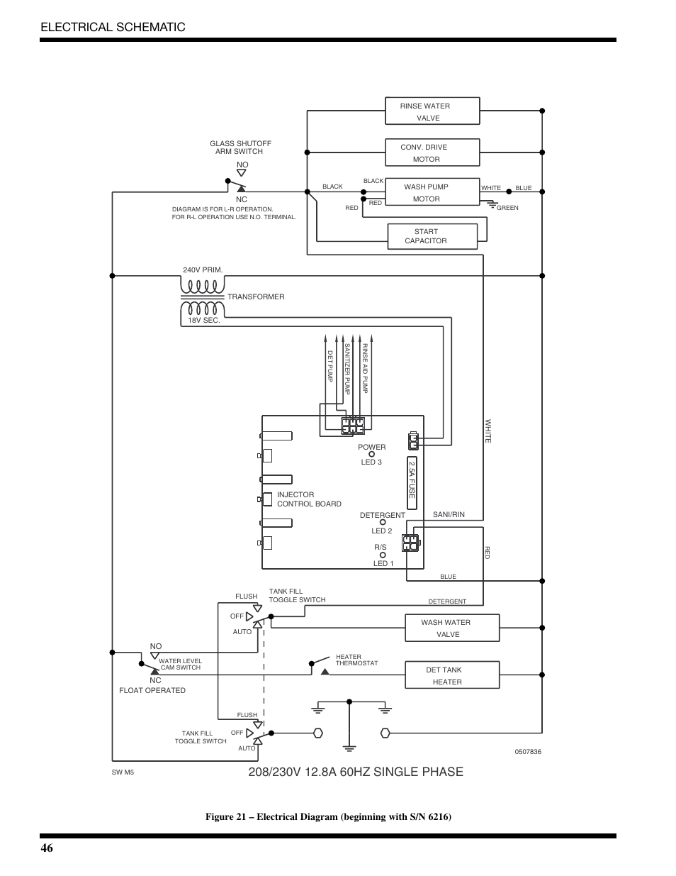 46 electrical schematic | CHAMPION CG6 Manual User Manual | Page 48 / 50