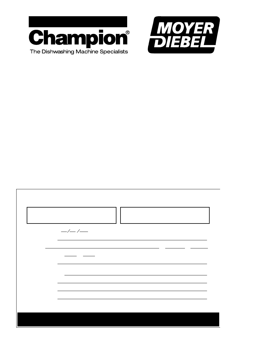 Product registration by fax, Important important | CHAMPION Versa-Clean DH2000 Manual User Manual | Page 4 / 46