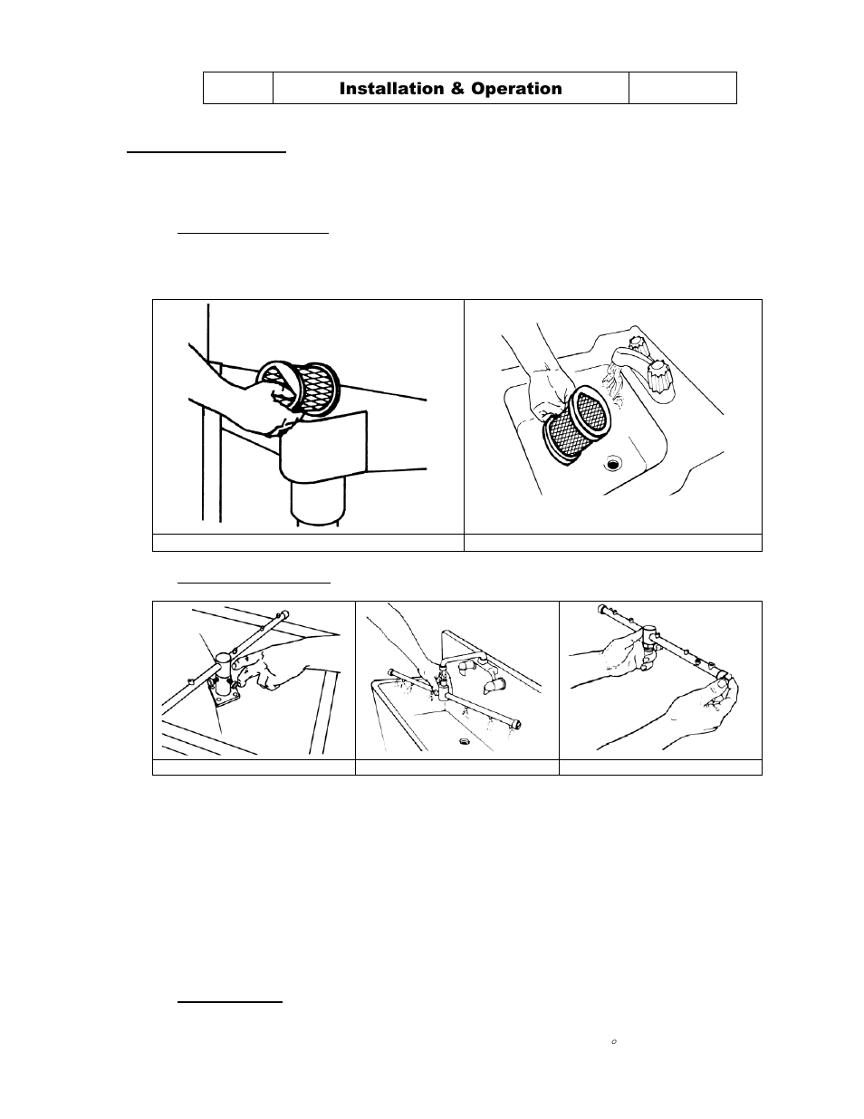 Cleaning and maintenance, Cleaning the drain screen, Cleaning the washer arms | Check operations, Clean screen, Remove screen, Re-install wash arm, Clean wash arm, Remove wash arm | CHAMPION DL2000 Manual User Manual | Page 11 / 27