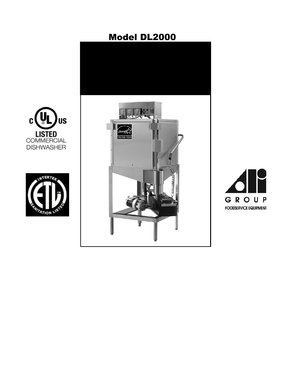 Dl2000 parts manual rev1.03a, Model dl2000 | CHAMPION DL2000 Manual User Manual | Page 17 / 27
