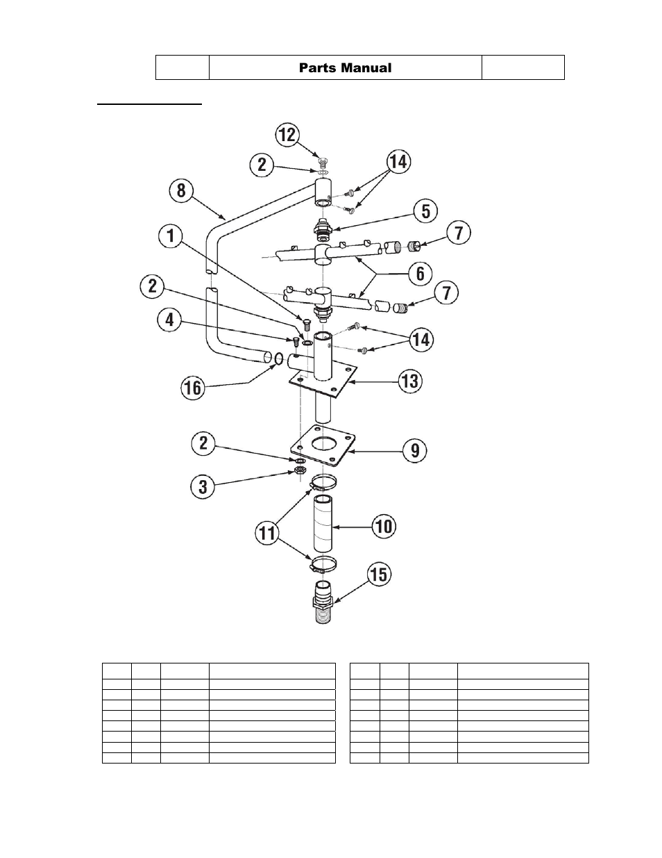 Spray system assembly, Description, Parts manual | CHAMPION DL2000 Manual User Manual | Page 24 / 27