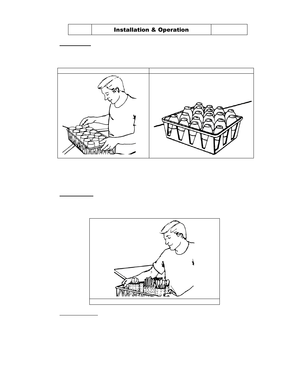 Racking glasses, Racking flatware, Stacking & storage | CHAMPION DL2000 Manual User Manual | Page 9 / 27