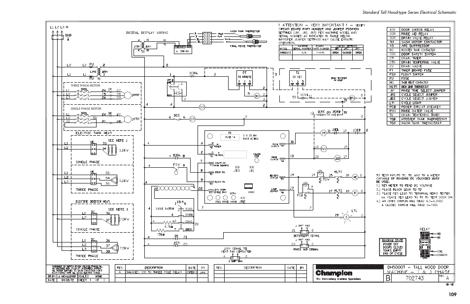 CHAMPION DH5000T Single Source Gas Manual User Manual | Page 117 / 124