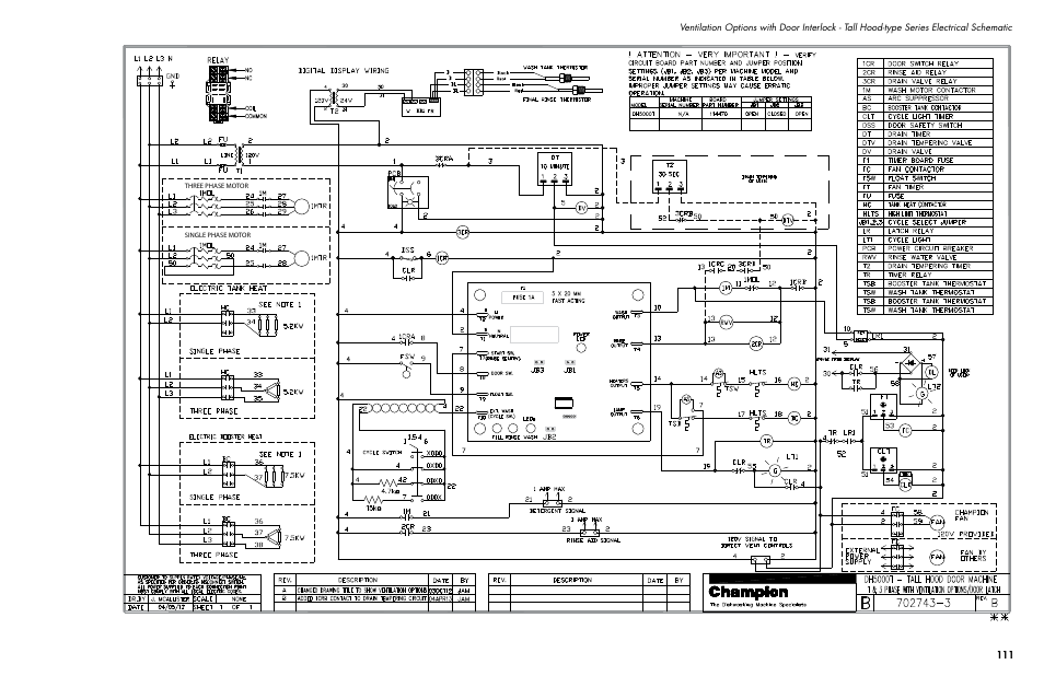 CHAMPION DH5000T Single Source Gas Manual User Manual | Page 119 / 124