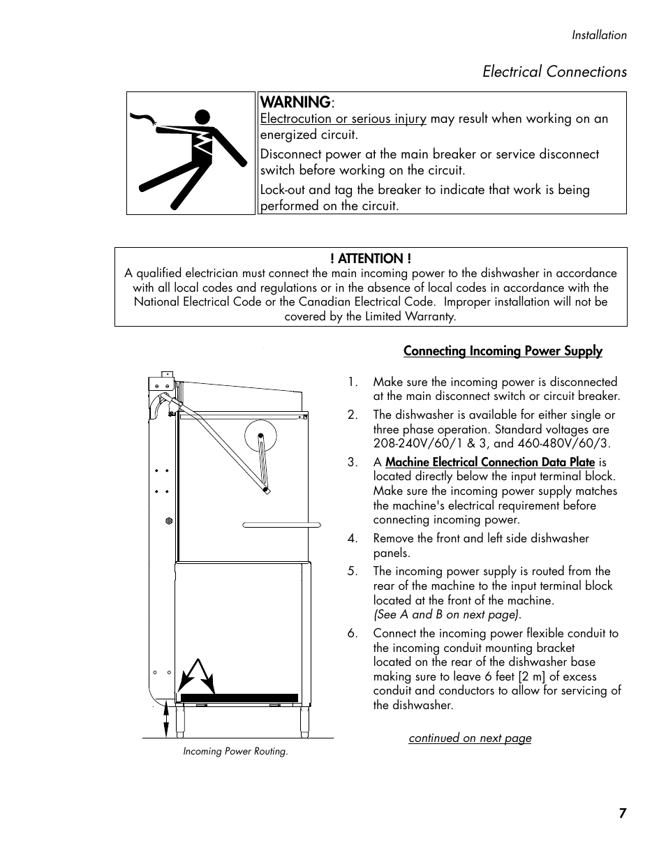 Power bracket and conduit | CHAMPION DH5000T Single Source Gas Manual User Manual | Page 15 / 124
