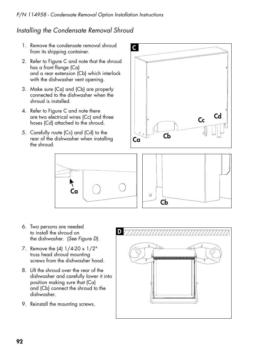 CHAMPION DH5000 Single Source Gas Door Machine Manual User Manual | Page 100 / 122
