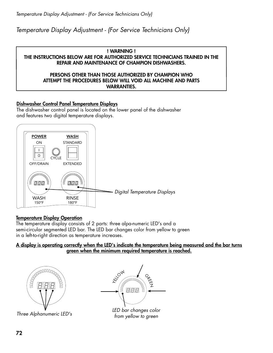 CHAMPION DH5000 Single Source Gas Door Machine Manual User Manual | Page 80 / 122