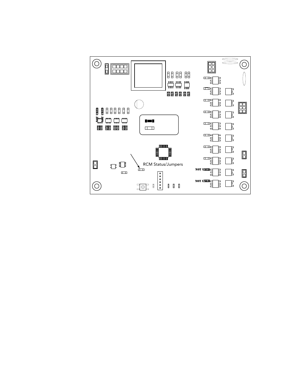 Plate 12, Rack control module operation, Rcm status/jumpers | CHAMPION CH66 Manual User Manual | Page 100 / 104