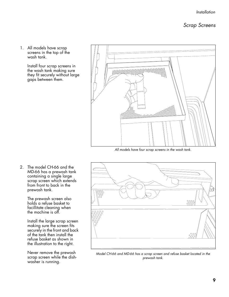 Scrap screens | CHAMPION CH66 Manual User Manual | Page 17 / 104