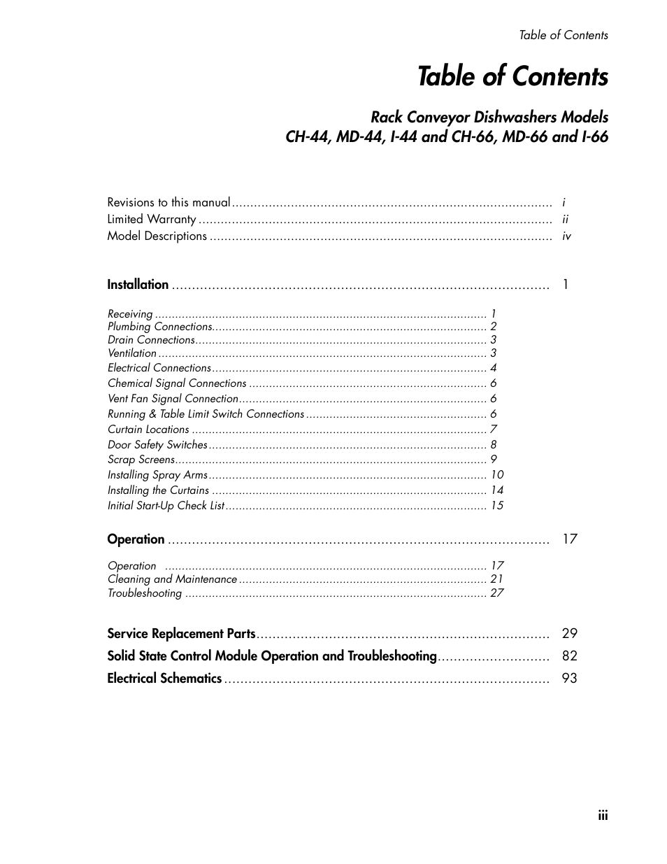 CHAMPION CH66 Manual User Manual | Page 7 / 104