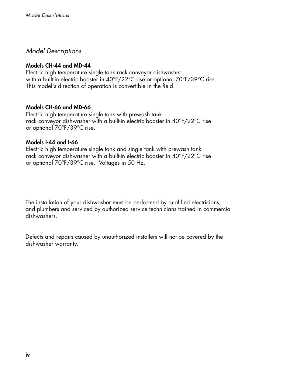CHAMPION CH66 Manual User Manual | Page 8 / 104