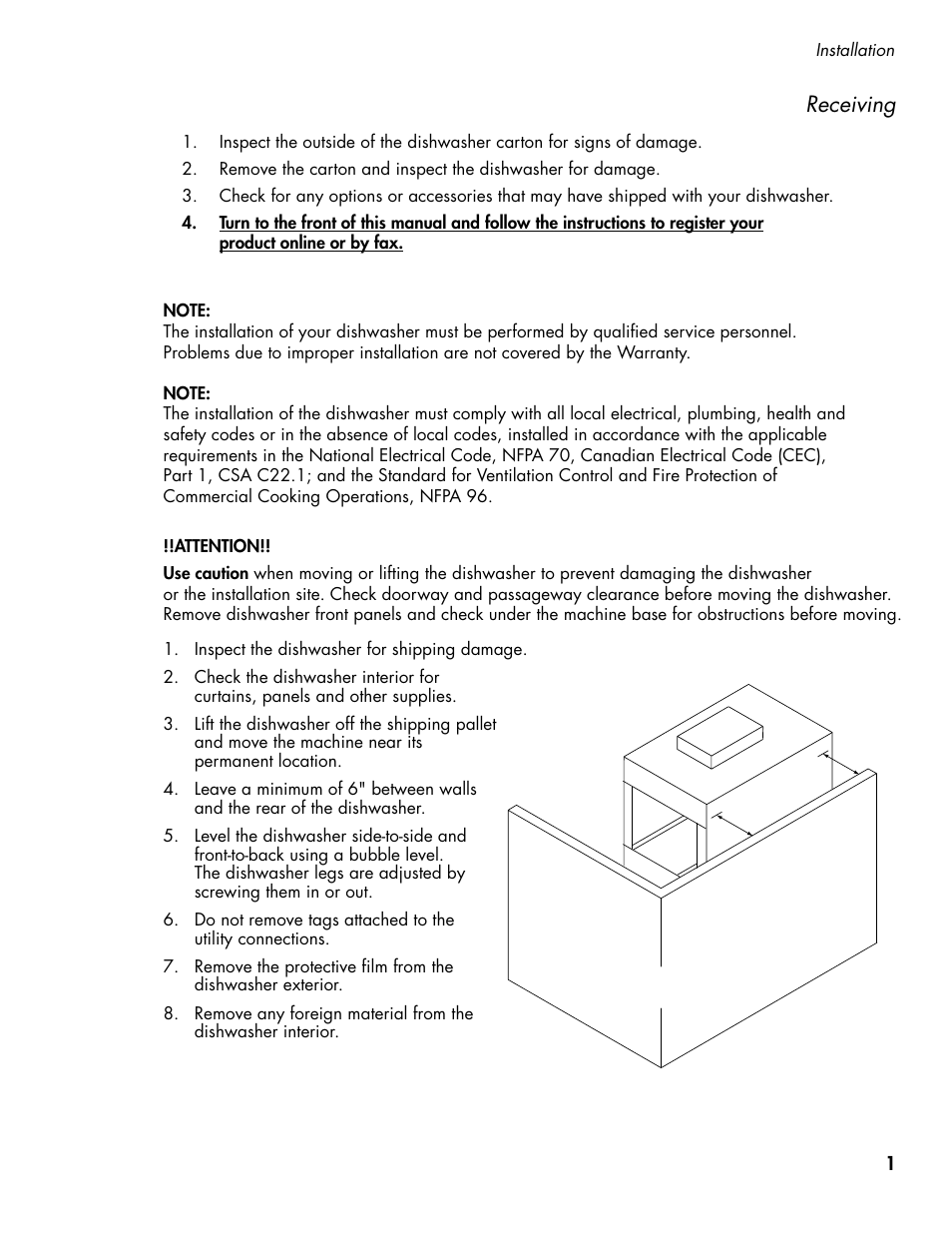 Chmd44_1-28_080714, Receiving | CHAMPION CH66 Manual User Manual | Page 9 / 104