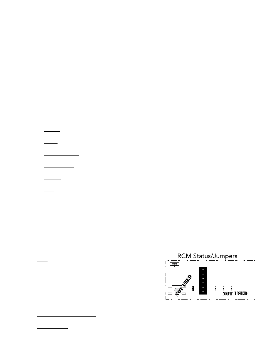 Rack control module (rcm) operation, Rcm status/jumpers | CHAMPION CH66 Manual User Manual | Page 93 / 104