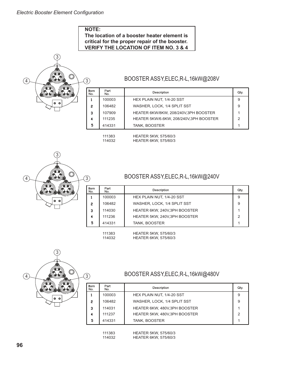 Electric booster element configuration | CHAMPION EEUCCW8 User Manual | Page 104 / 202