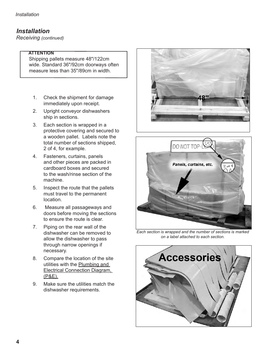 Installation | CHAMPION EEUCCW8 User Manual | Page 12 / 202