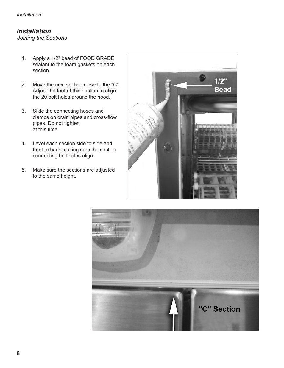 Installation | CHAMPION EEUCCW8 User Manual | Page 16 / 202