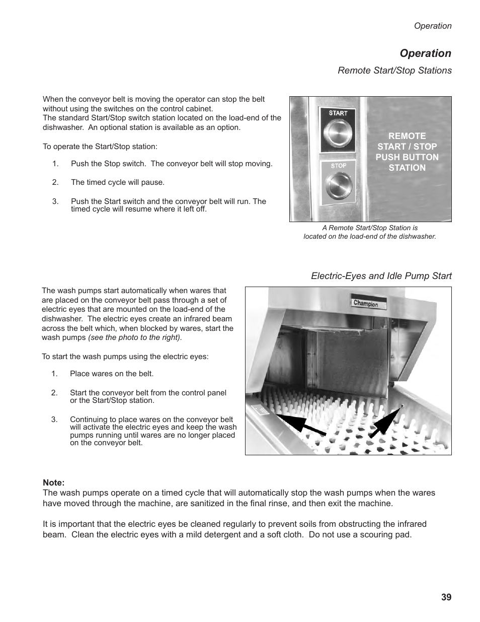 Operation | CHAMPION EEUCCW8 User Manual | Page 47 / 202