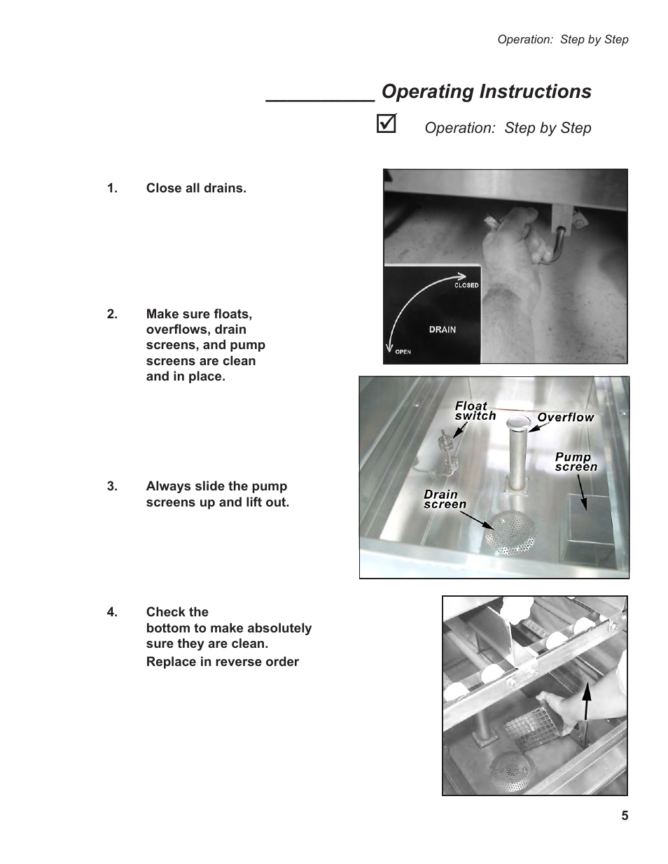 Operating instructions | CHAMPION EUCCW Series User Manual | Page 13 / 230