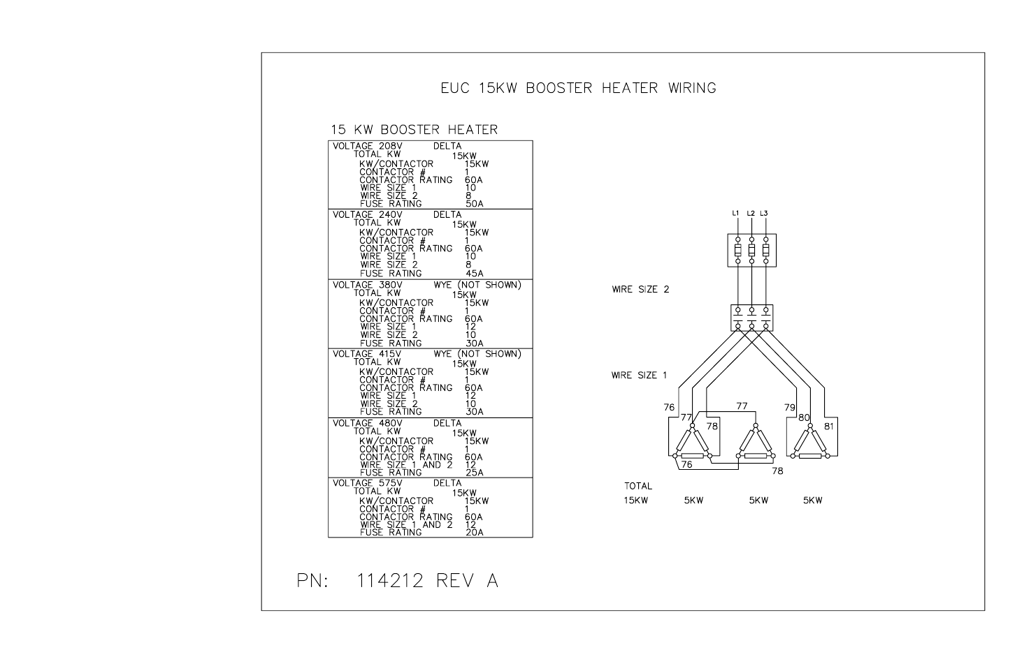 Euc schems h | CHAMPION EUCCW Series User Manual | Page 219 / 230