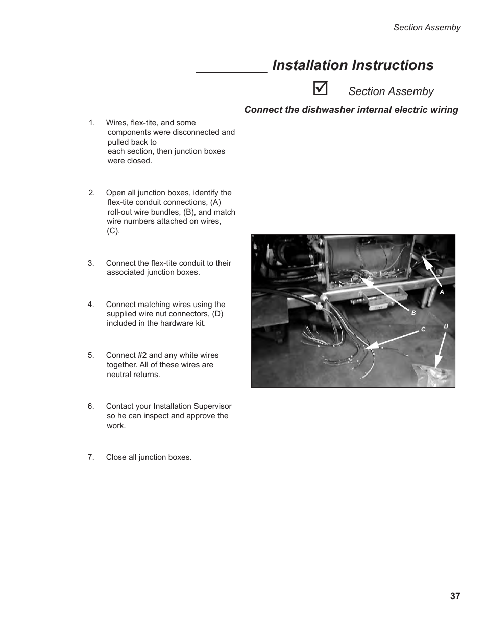 Installation instructions | CHAMPION EUCCW Series User Manual | Page 45 / 230