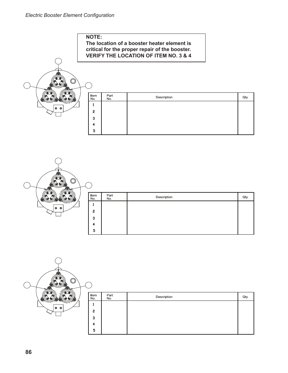 Electric booster element configuration | CHAMPION EUCCW Series User Manual | Page 94 / 230