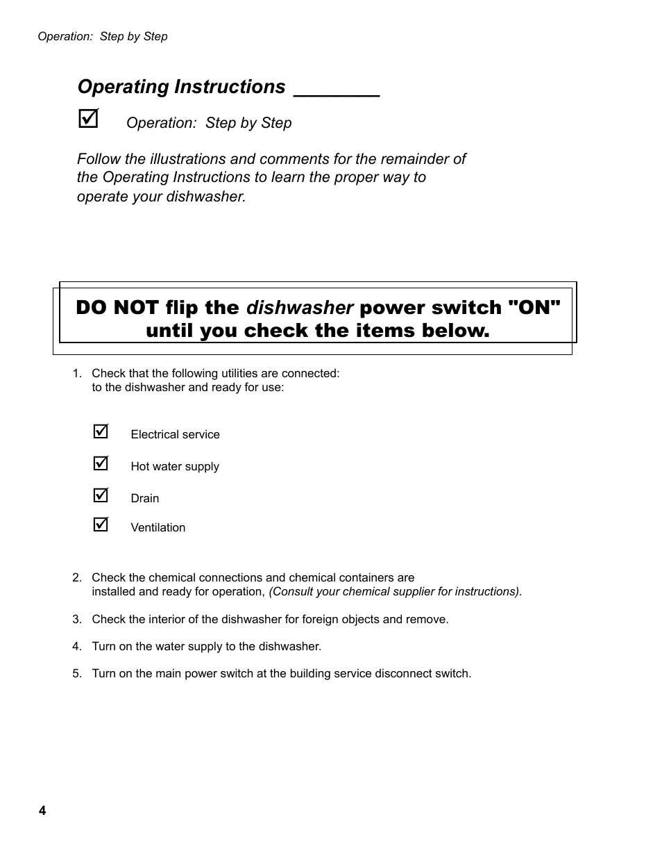Operating instructions | CHAMPION EUCC Series User Manual | Page 12 / 230