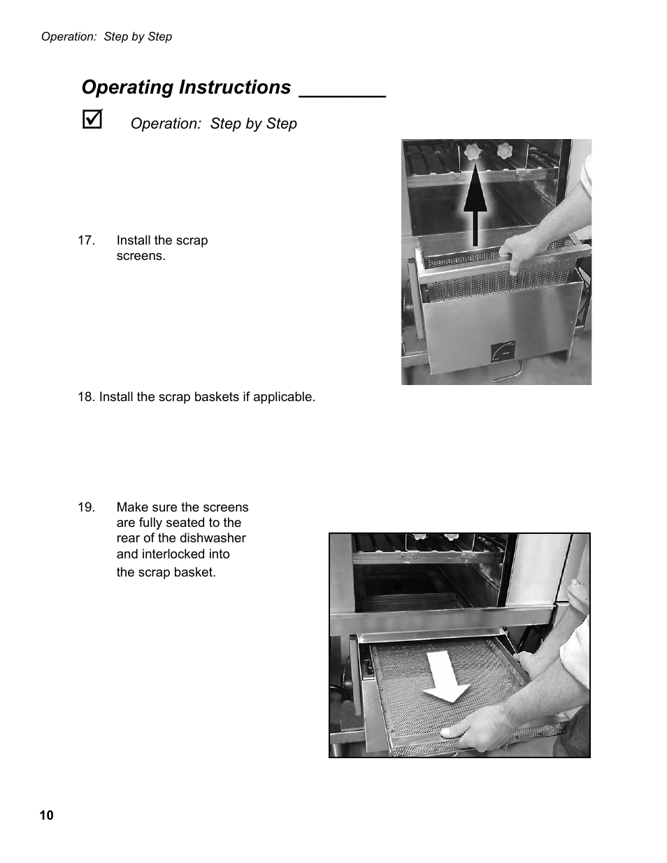 Operating instructions | CHAMPION EUCC Series User Manual | Page 18 / 230