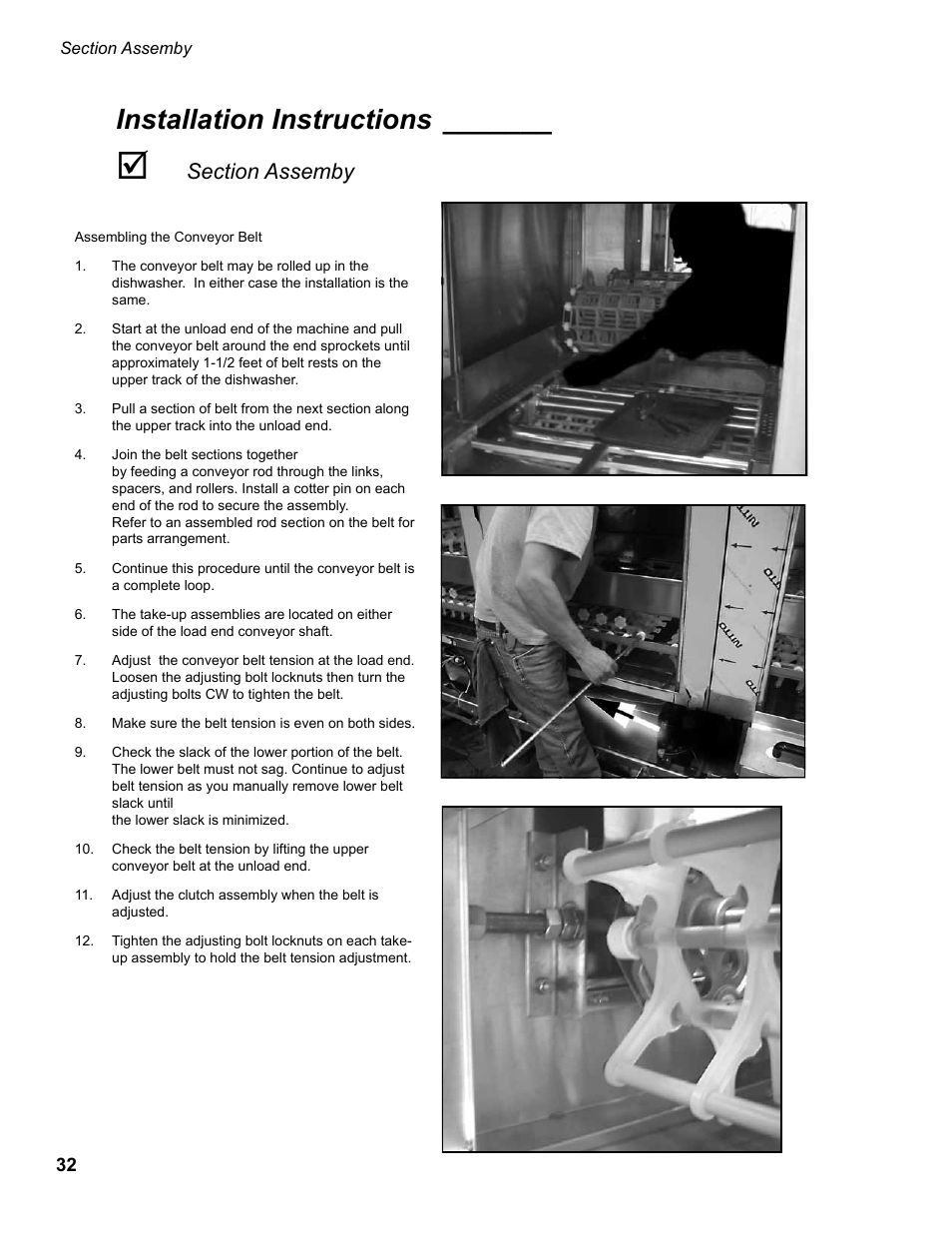 Installation instructions | CHAMPION EUCC Series User Manual | Page 40 / 230