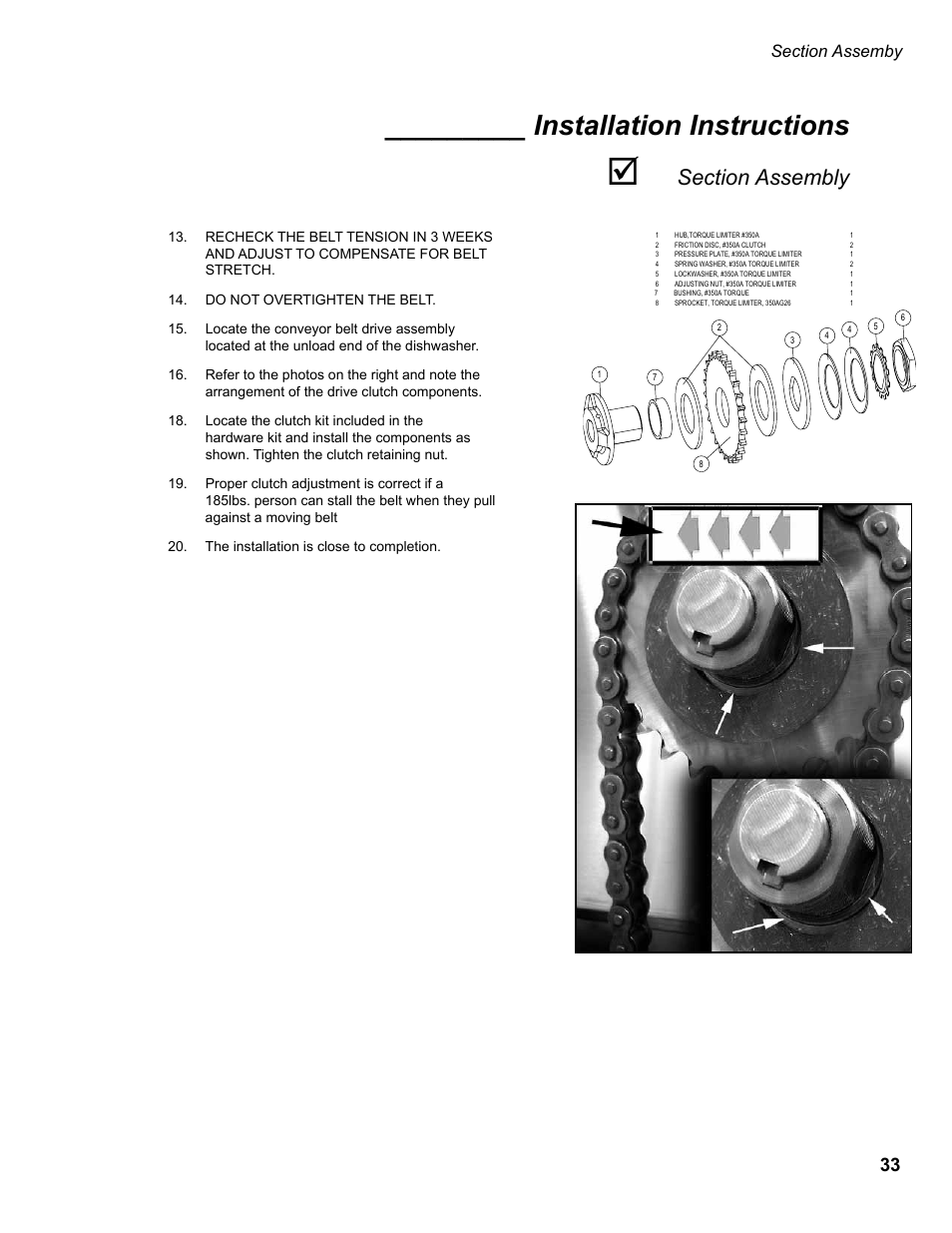 Installation instructions | CHAMPION EUCC Series User Manual | Page 41 / 230